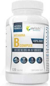 Wish Pharmaceutical Witamina B-Complex 120Tabletek