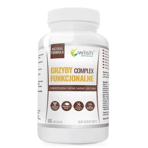 WISH PHARMACEUTICAL Grzyby Funkcjonalne Complex 60kapsułek